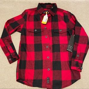 Boy’s Lumberjack Flannel Button up